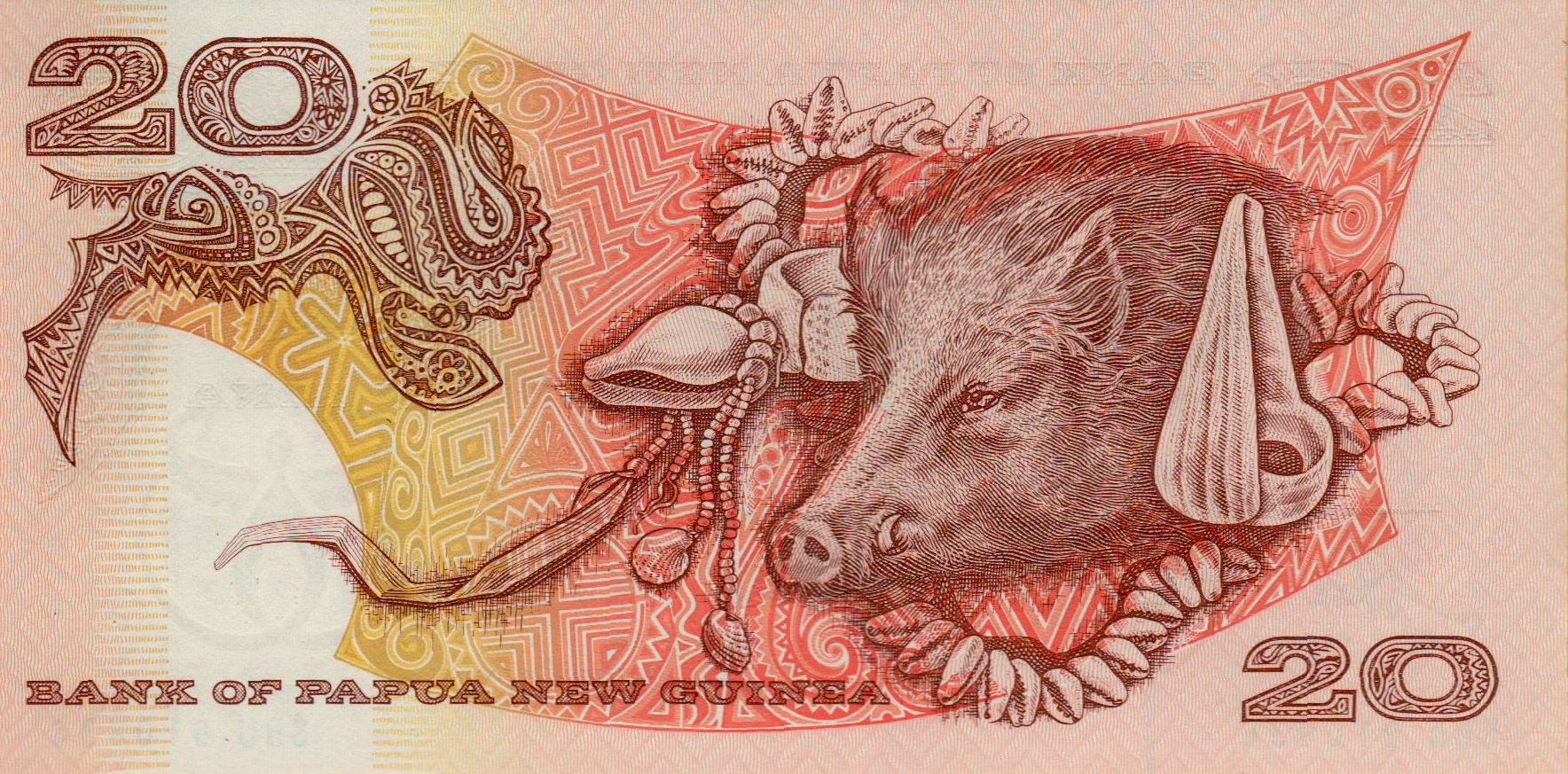 Papua New Guinea 20 1996 UNC P-10/b2